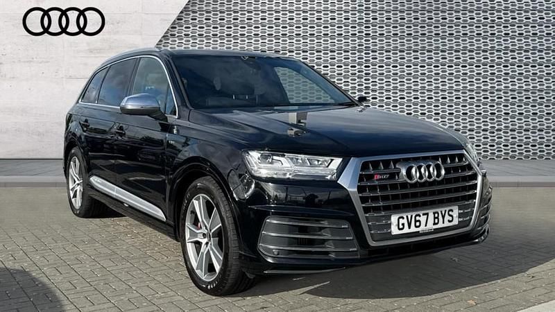 Black Used 2017 Audi Q7 Comfort SUV | £32,543 (Good price) - Image 1/4