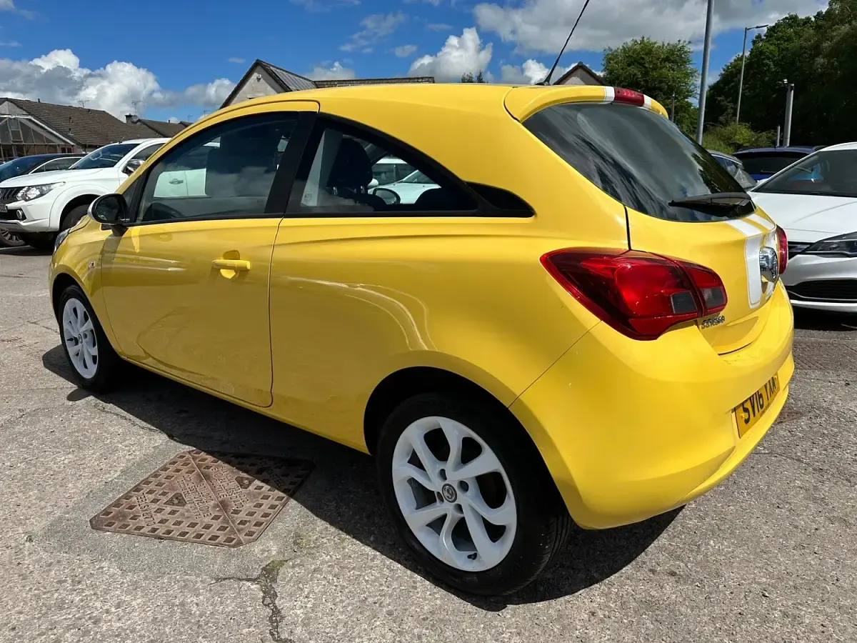 Used Vauxhall Corsa 2016 Yellow Hatchback