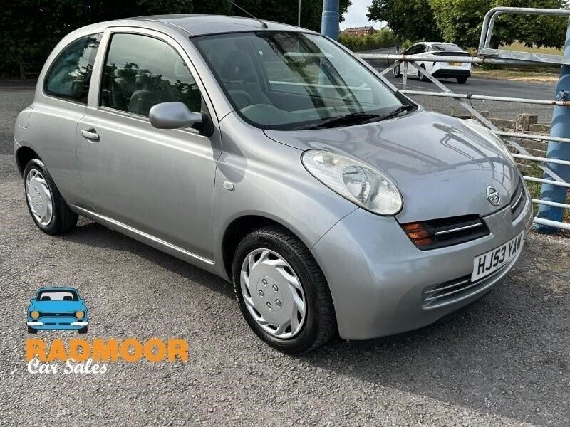 Silver Used 2003 Nissan Micra SE Hatchback | £2,490 (A bit pricey) - Image 1/4