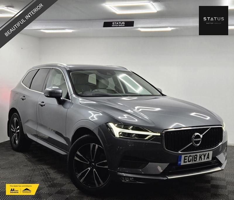 Grey Used 2018 Volvo XC60 Momentum SUV | £17,995 (Fair price) - Image 1/4