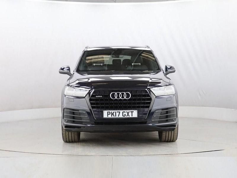 Used Audi Q7 S-Line 272 HP (200 kW) 2017 Blue SUV