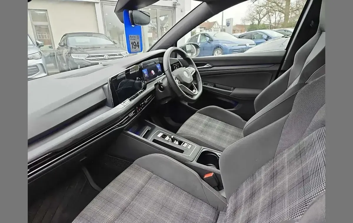 Used VW Golf VIII GTD 200 HP (147 kW) 2021 Grey Hatchback