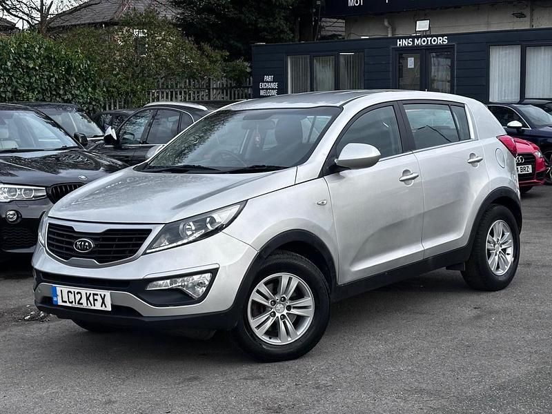 Begagnad Kia Sportage 115 HK (84 kW) 2012 Silver SUV