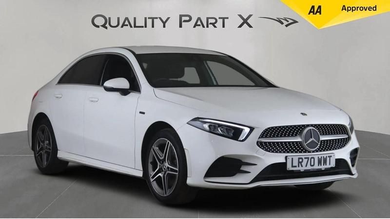 Used Mercedes A250 AMG line 2020 White Sedan