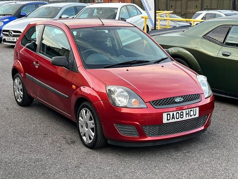 Red Used 2008 Ford Fiesta Style Hatchback | £1,299 (Good price) - Image 1/4