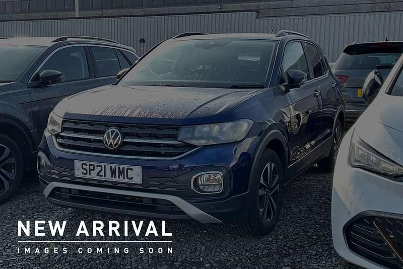 Used VW T-Cross United 95 HP (69 kW) 2021 Blue SUV