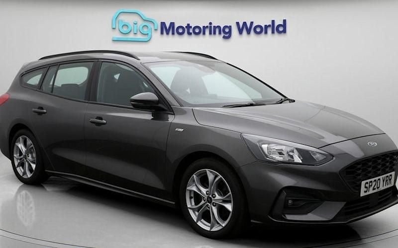 Grey Used 2020 Ford Focus ST-Line Estate | £9,535 (Good price) - Image 1/4