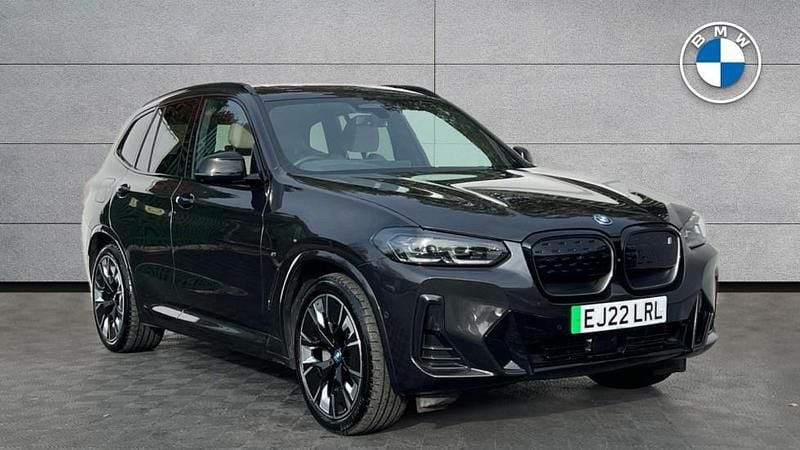 Grey Used 2022 BMW iX3 M Sport SUV | £30,491 (Fair price) - Image 1/4