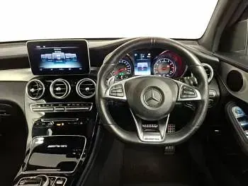 Used Mercedes GLC63 AMG 476 HP (350 kW) 2019 Blue SUV