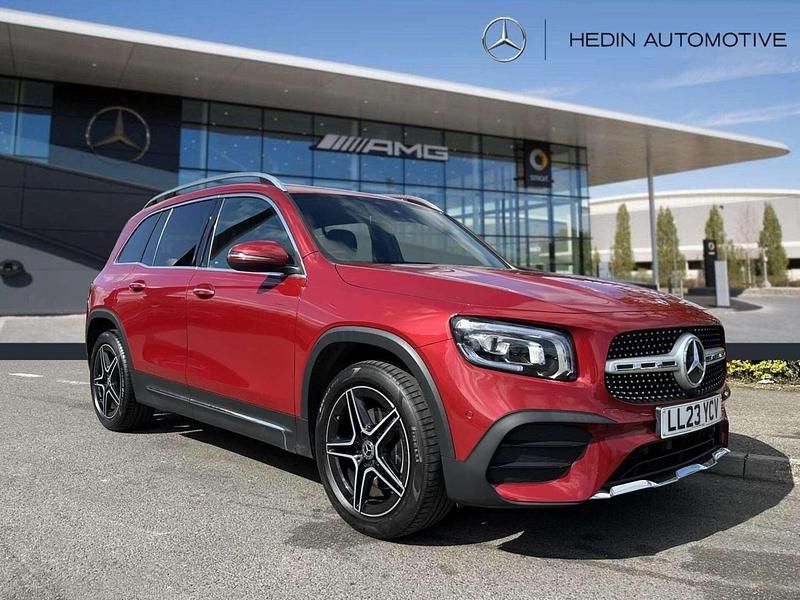 Used Mercedes GLB200 AMG Line Premium 163 HP (119 kW) 2023 Red SUV