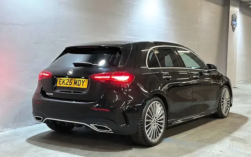 Used Mercedes A200 AMG Line Premium 163 HP (119 kW) 2025 Black Hatchback