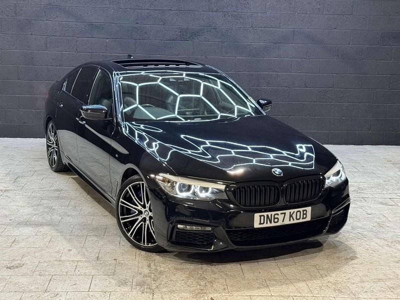 Black Used 2017 BMW 540 M Sport Sedan | £21,995 (Fair price) - Image 1/4