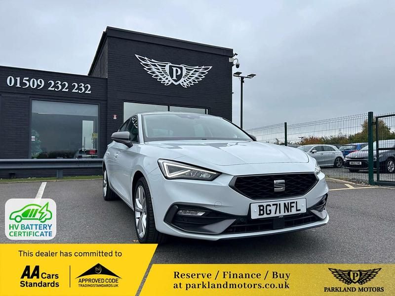 White Used 2021 Seat Leon FR Hatchback | £12,995 (Fair price) - Image 1/4