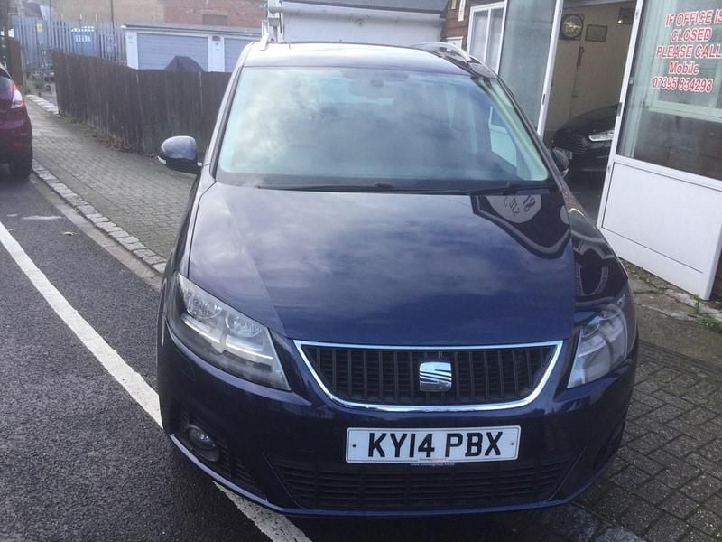 Used Seat Alhambra Ecomotive 140 HP (102 kW) 2014 Blue MPV
