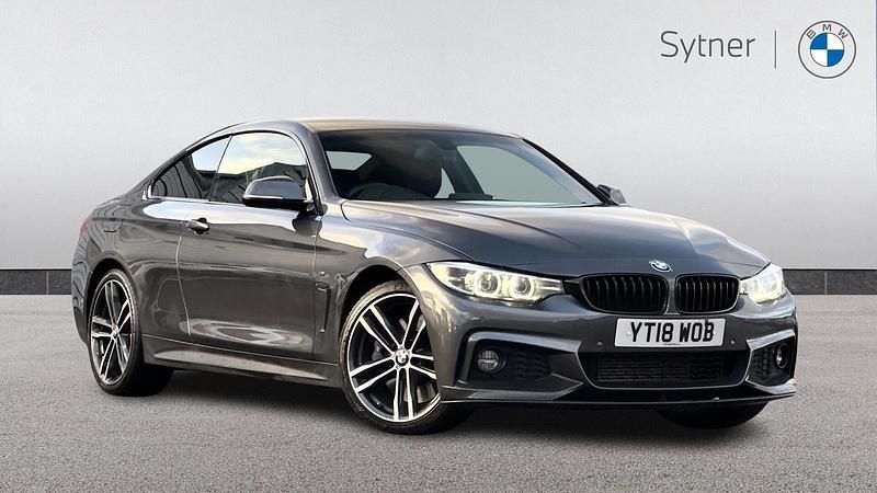 Used BMW 430 M Sport 254 HP (186 kW) 2018 Grey Coupe