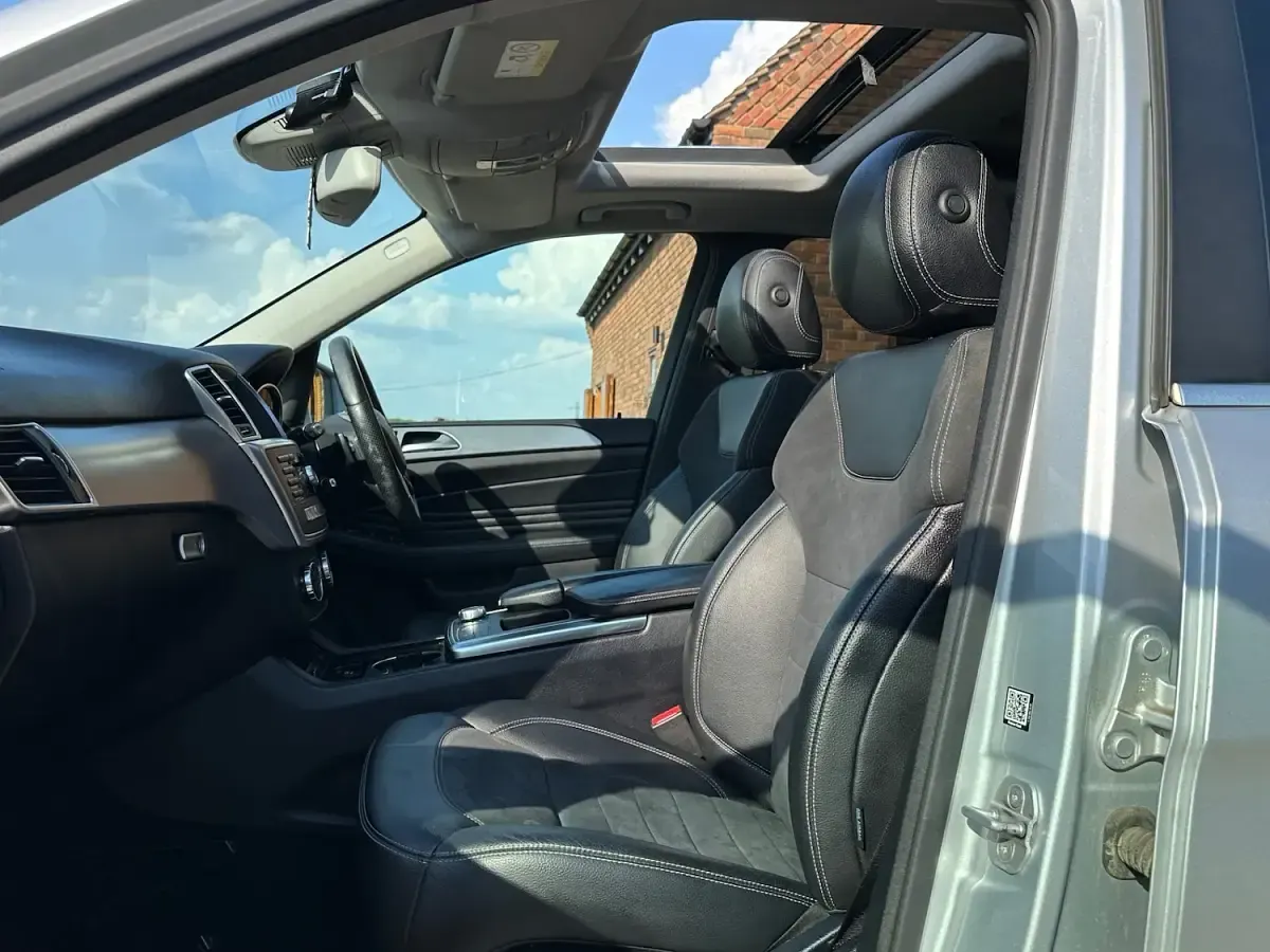 Used Mercedes ML350 AMG line 258 HP (189 kW) 2015 Silver SUV