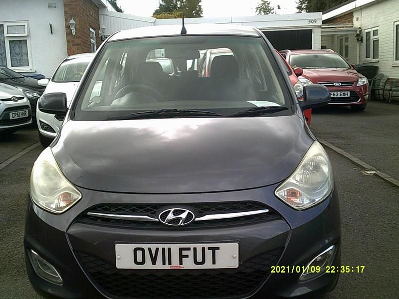 Grey Used 2011 Hyundai i10 Active Hatchback | £2,750 (Fair price) - Image 1/4