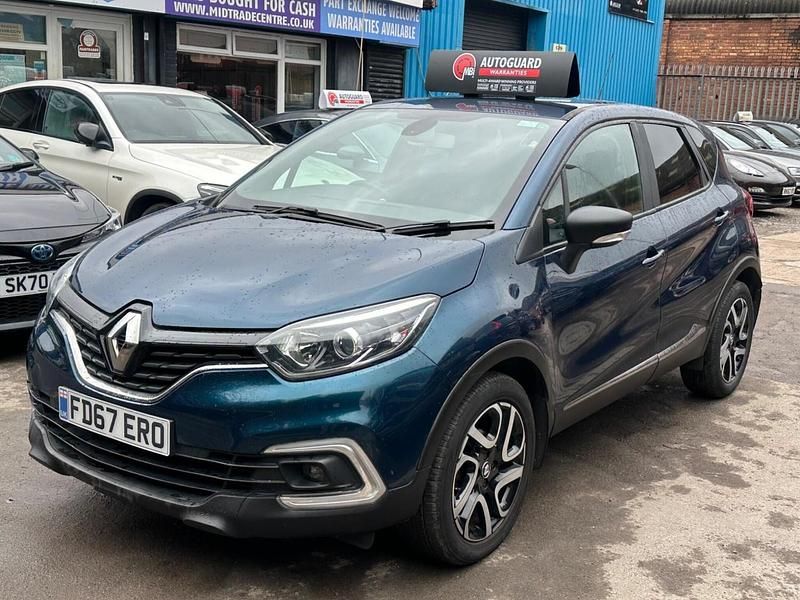 Used Renault Captur Dynamique 90 HP (66 kW) 2017 Blue SUV