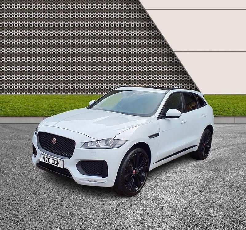 Second-hand Jaguar F-Pace R-Sport 180 CP (132 kW) 2017 Alb SUV