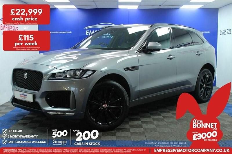 Used Jaguar F-Pace Chequered Flag 180 HP (132 kW) 2020 Grey SUV