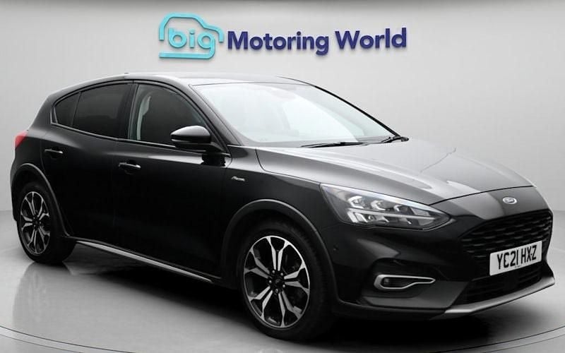 Used Ford Focus Active X 125 HP (91 kW) 2021 Black Hatchback