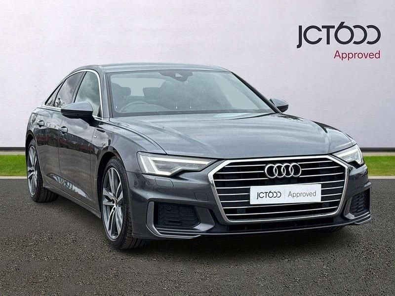 Grey Used 2021 Audi A6 S-Line Sedan | £20,206 (Fair price) - Image 1/4