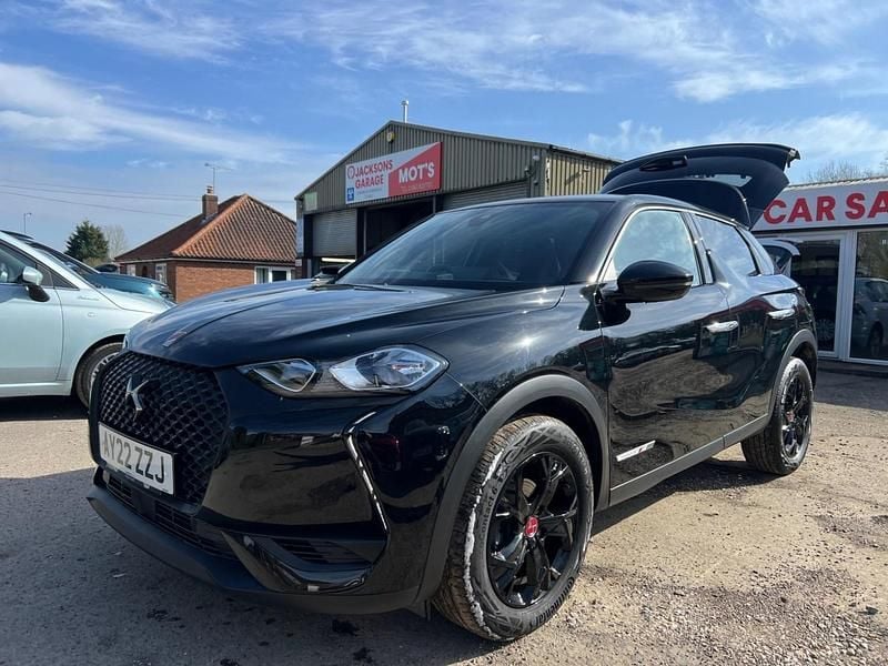 Black Used 2022 DS Automobiles DS3 Crossback Performance SUV | £12,995 (Fair price) - Image 1/3