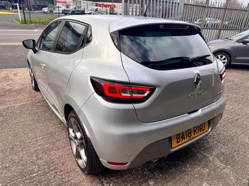 Used Renault Clio IV GT-Line 90 HP (66 kW) 2018 Silver Hatchback