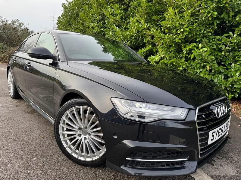 Used Audi A6 S-Line 190 HP (139 kW) 2015 Black Sedan