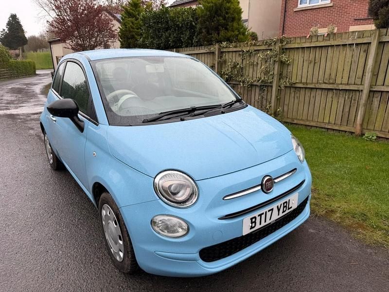 Used Fiat 500 Pop 69 HP (50 kW) 2017 Blue Hatchback