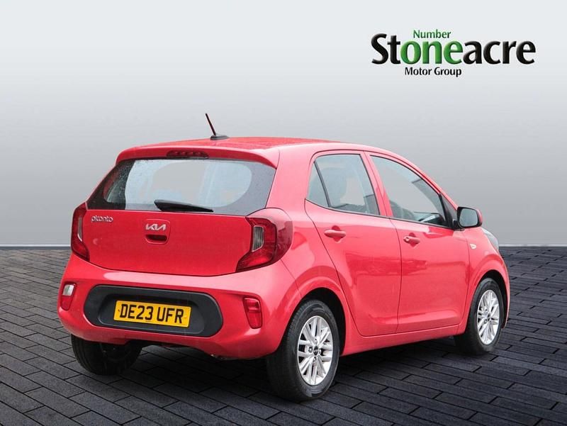 Used Kia Picanto 66 HP (48 kW) 2023 Red Hatchback