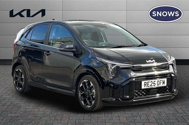 Black Used 2025 Kia Picanto GT-Line S Hatchback | £18,995 (A bit pricey) - Image 1/4