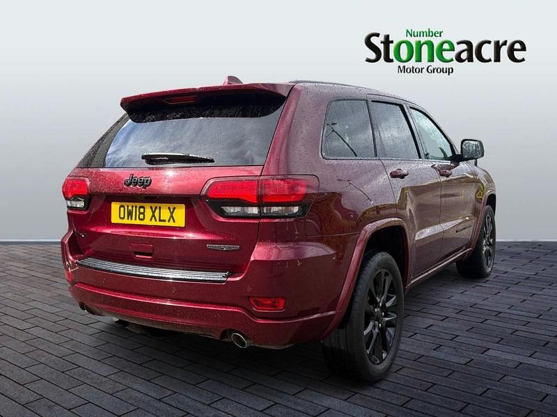 Used Jeep Grand Cherokee Night Eagle 250 HP (183 kW) 2018 Red SUV