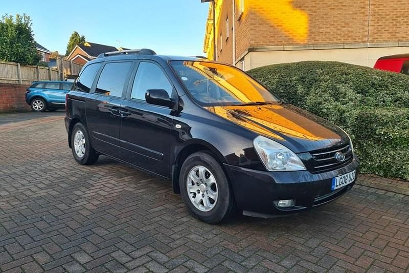 Used Kia Sedona 2008 Black Van