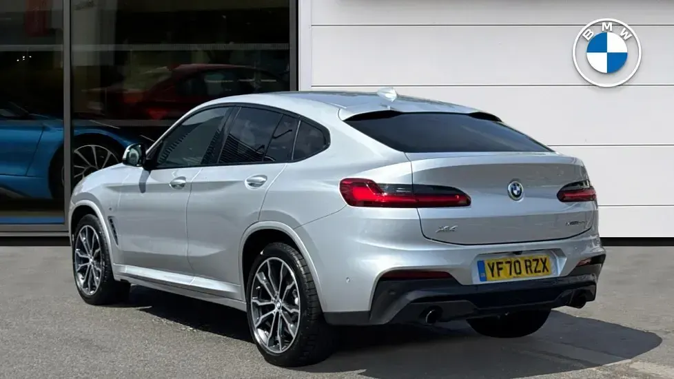 Used BMW X4 M Sport 187 HP (137 kW) 2020 Silver SUV