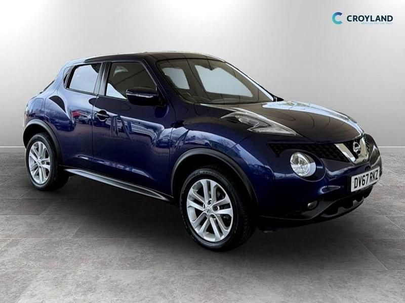 Used Nissan Juke N-Connecta 117 HP (86 kW) 2017 Blue SUV
