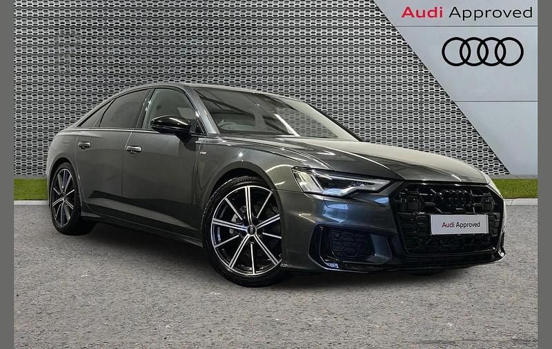 Grey Used 2024 Audi A6 Black Edition Sedan | £31,599 (Fair price) - Image 1/4