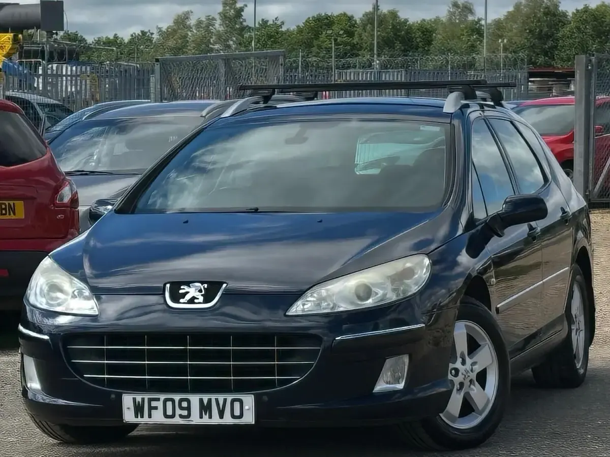 Used Peugeot 407 110 HP (80 kW) 2009 Blue Estate