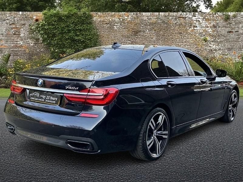 Used BMW 740 M Sport 2018 Black Sedan
