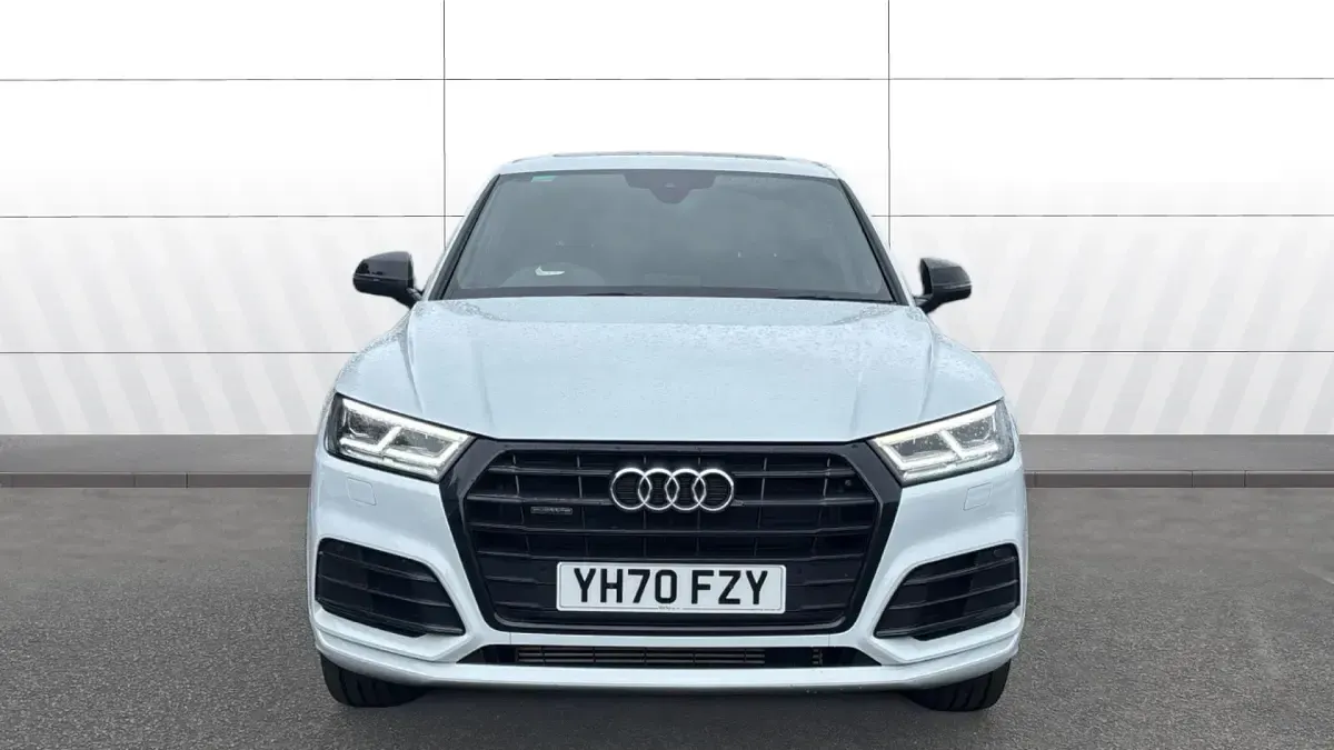 Used Audi Q5 Black Edition 245 HP (180 kW) 2020 White SUV