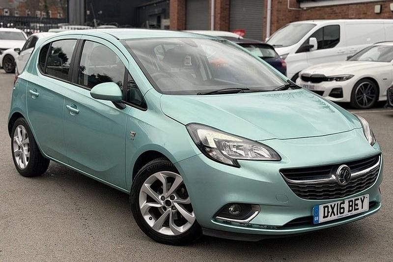 Used Vauxhall Corsa SRi 90 HP (66 kW) 2016 Green Hatchback