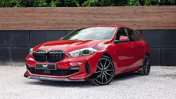 Red Used 2021 BMW 118 M Sport Hatchback | £16,490 (Fair price) - Image 1/4