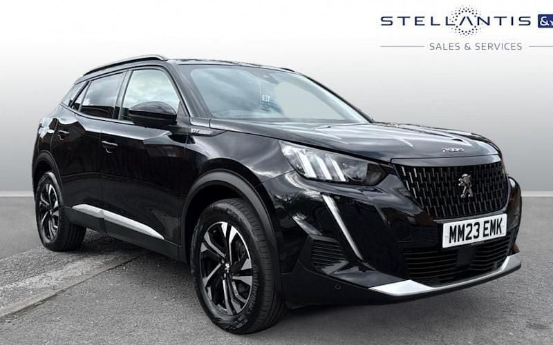 Black Used 2023 Peugeot 2008 GTi SUV | £18,660 (Fair price) - Image 1/4