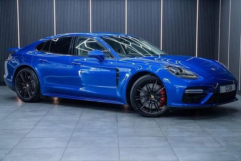 Blue Used 2017 Porsche Panamera Turbo Sedan | £43,990 - Image 1/1