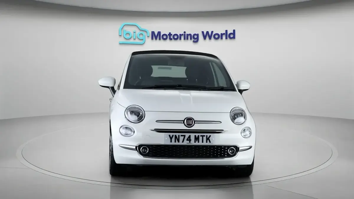 Used Fiat 500C 70 HP (51 kW) 2024 White Cabriolet