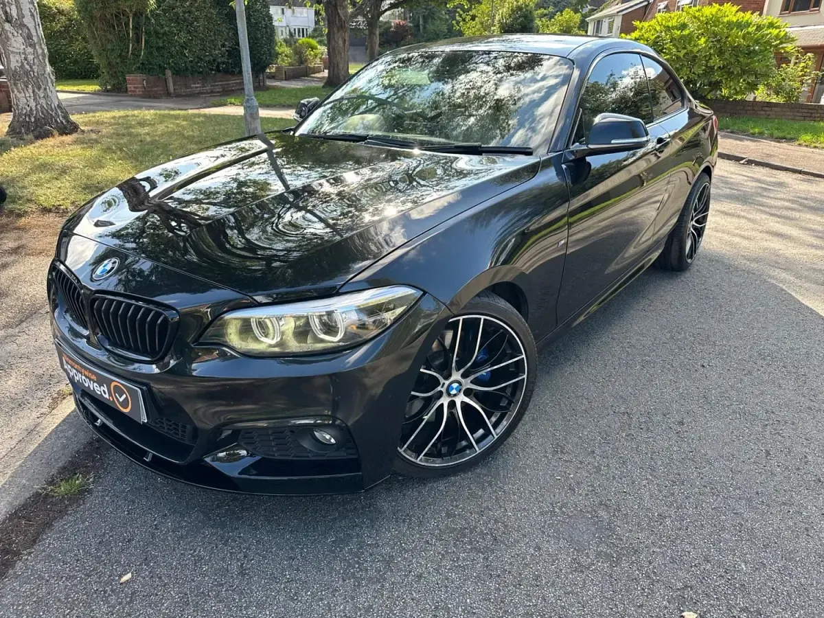 Begagnad BMW 220 M Sport 2017 Svart Sportkupé