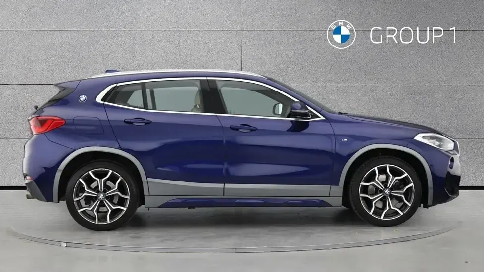 Used BMW X2 M Sport 189 HP (139 kW) 2018 Blue SUV