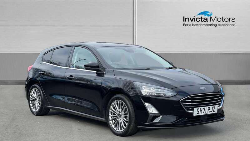 Black Used 2022 Ford Focus Titanium X Hatchback | £13,650 (Super price) - Image 1/4