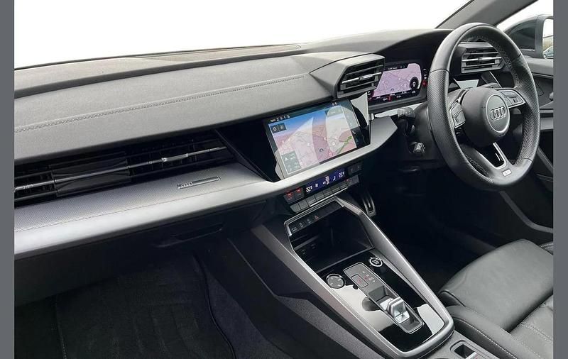 Used Audi A3 S-Line 150 HP (110 kW) 2023 Black Sedan