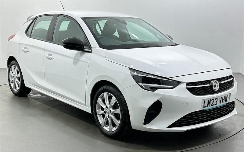 Used Vauxhall Corsa Design Edition 101 HP (74 kW) 2023 White Hatchback